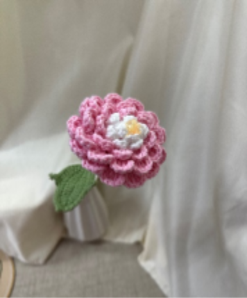 Ranunculus Crochet Flower Stem