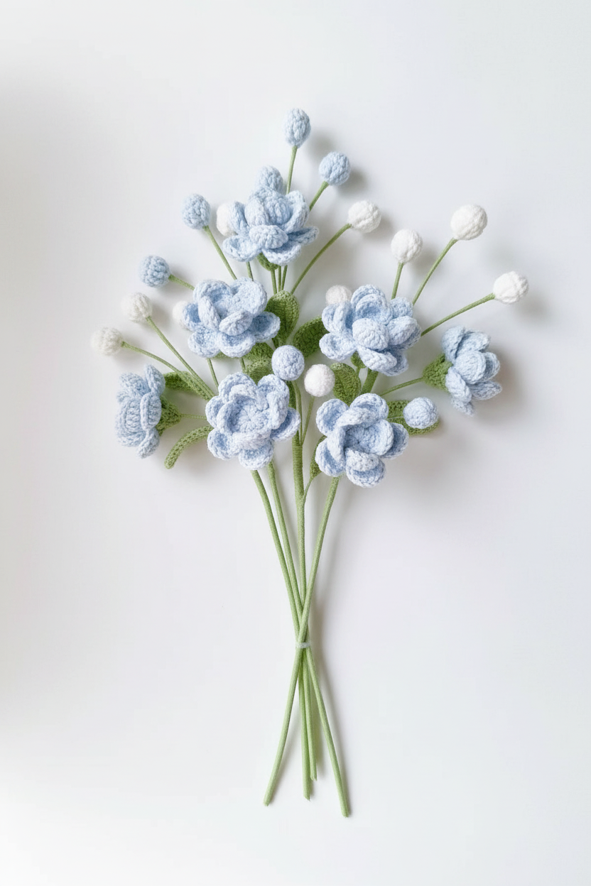 Jasmine Crochet Flower Stem