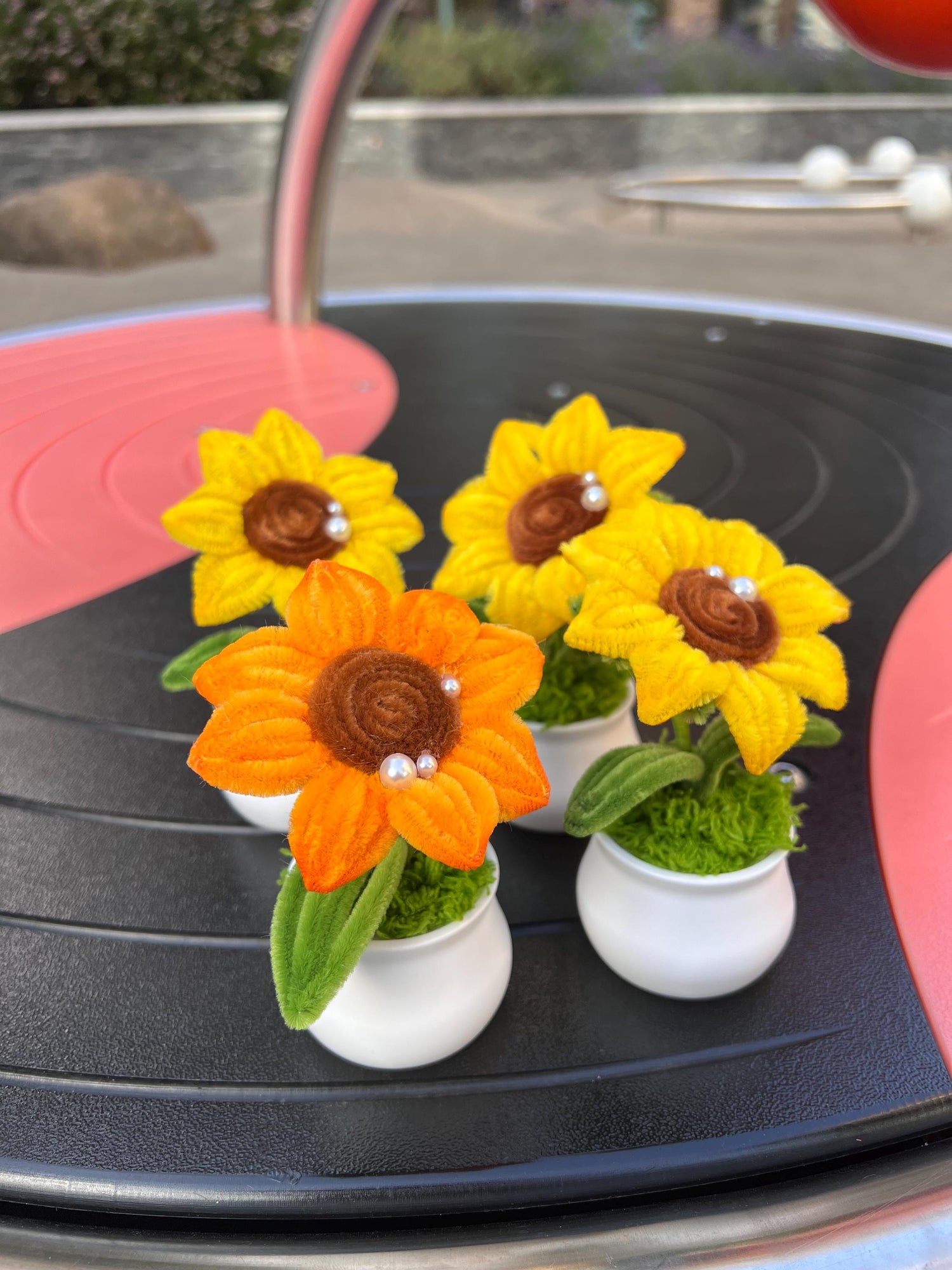 Pipe Cleaner Flower Pot