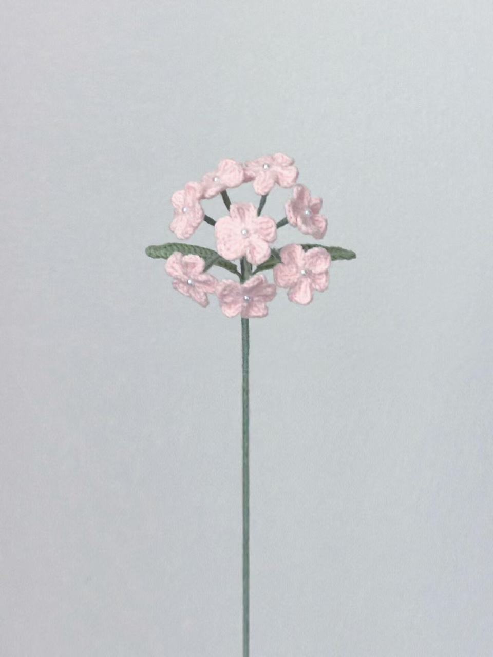 Forget me not Crochet Flower Stem