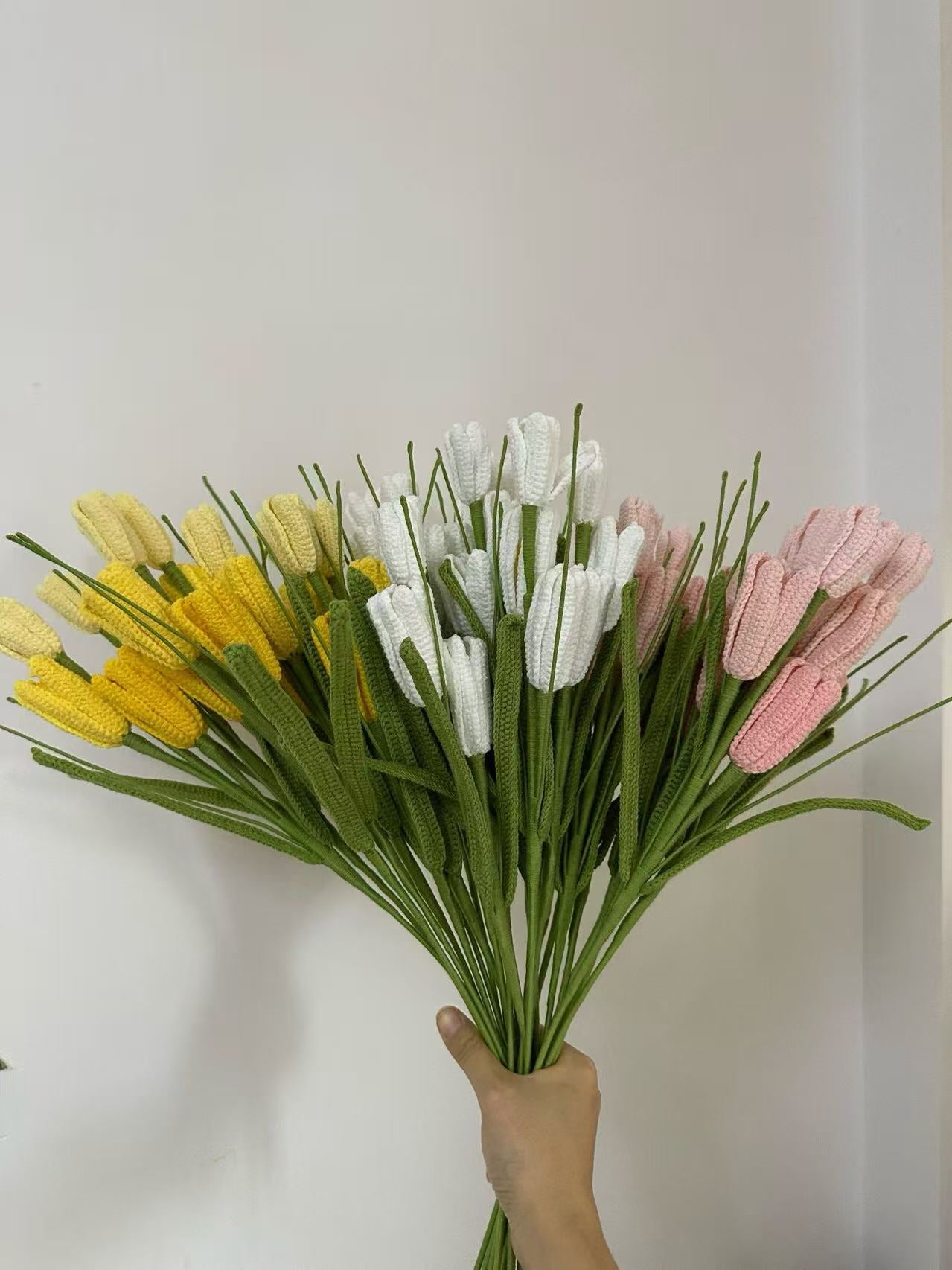 Rain Lily Crochet Flower Stem