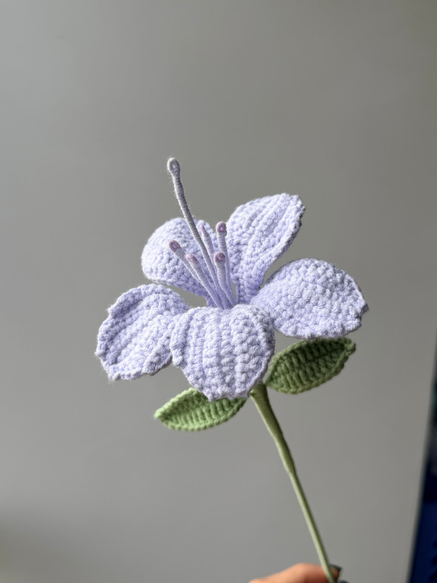 Azalea Crochet Flower Stem