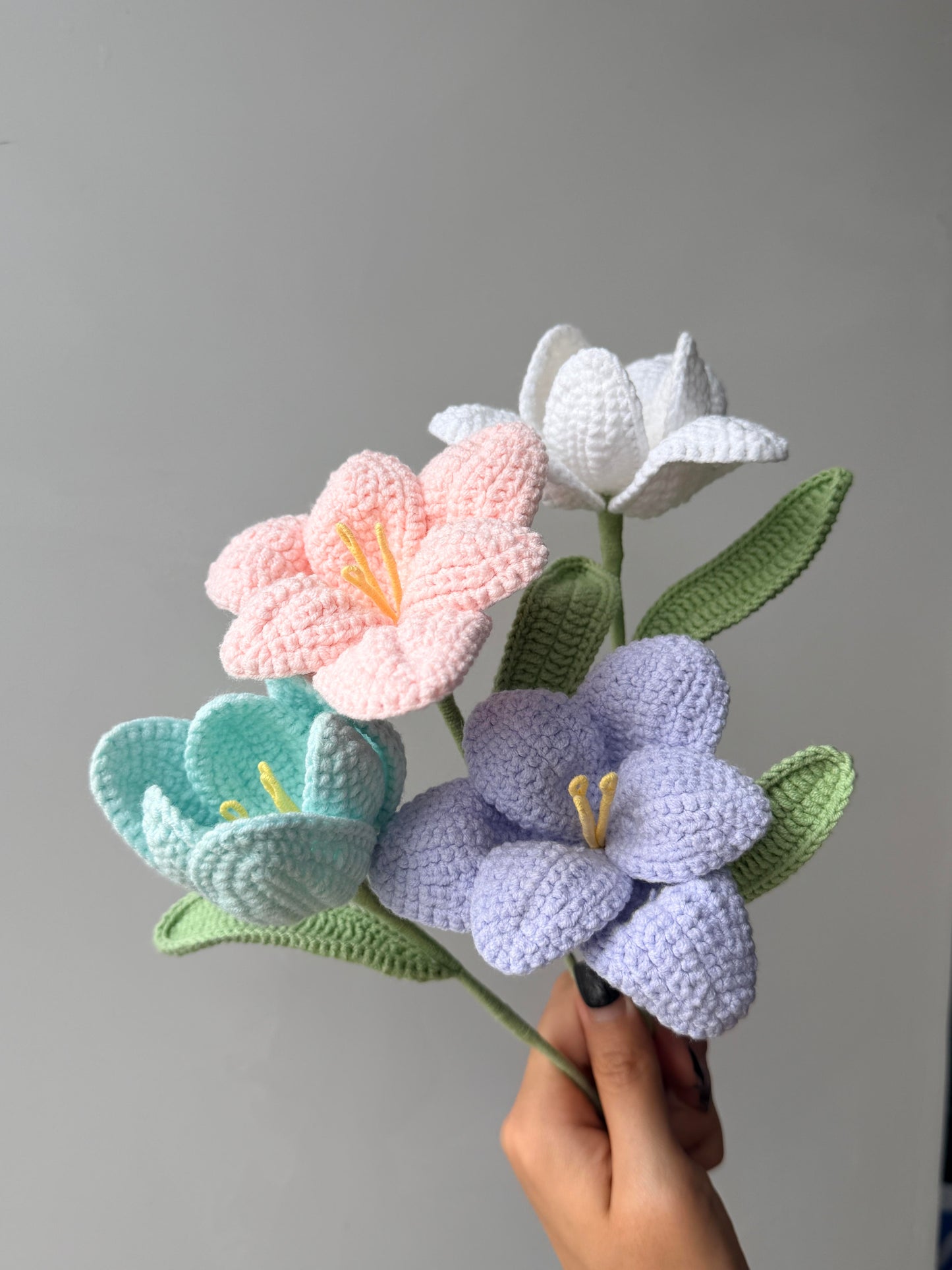 Azalea Crochet Flower Stem