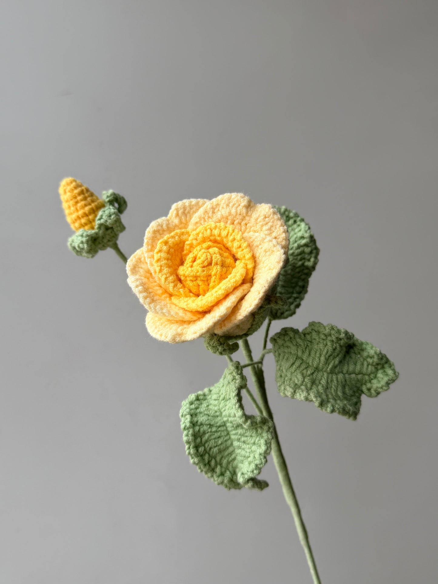 Rosa Crochet Flower Stem