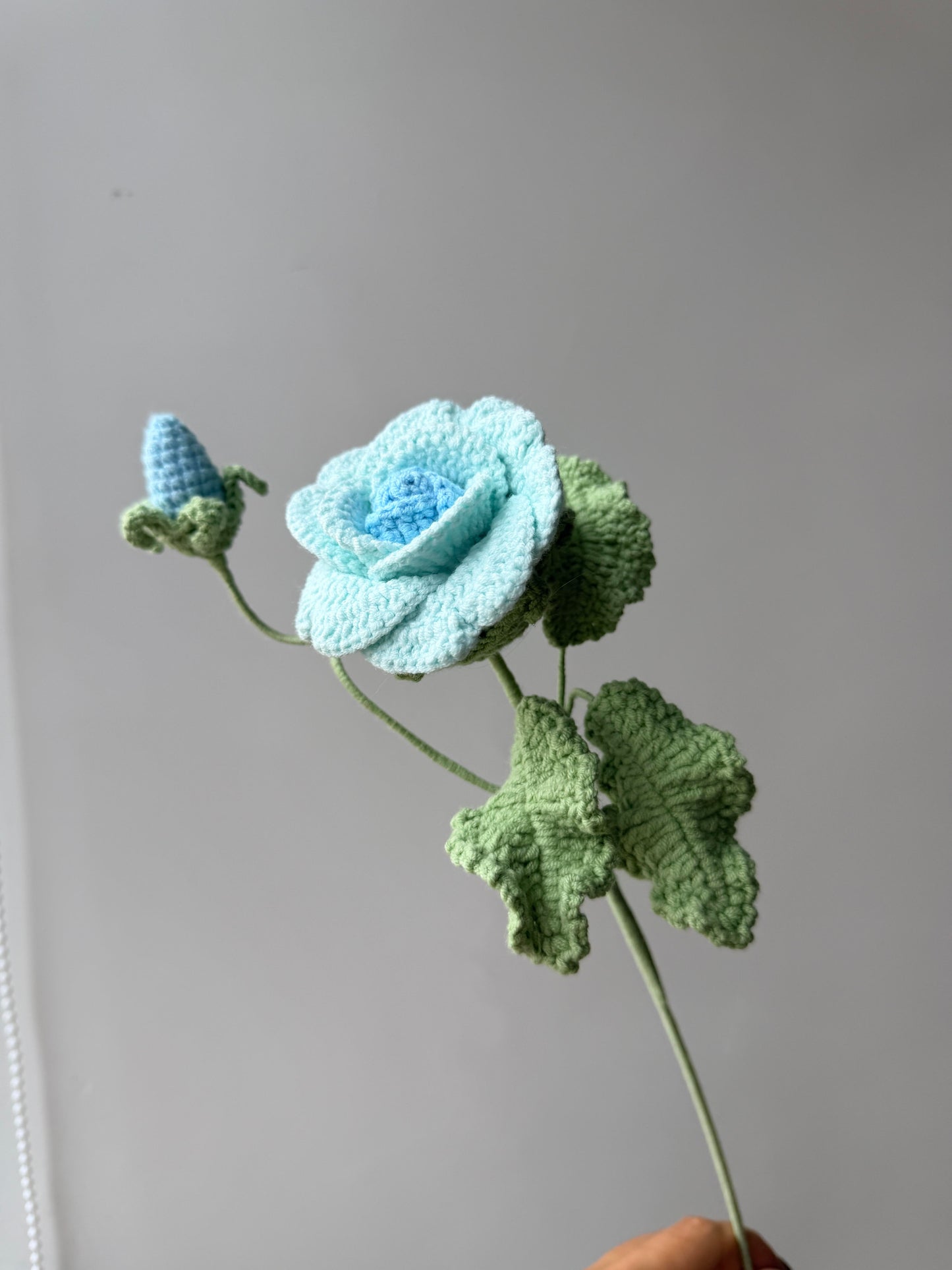 Rosa Crochet Flower Stem