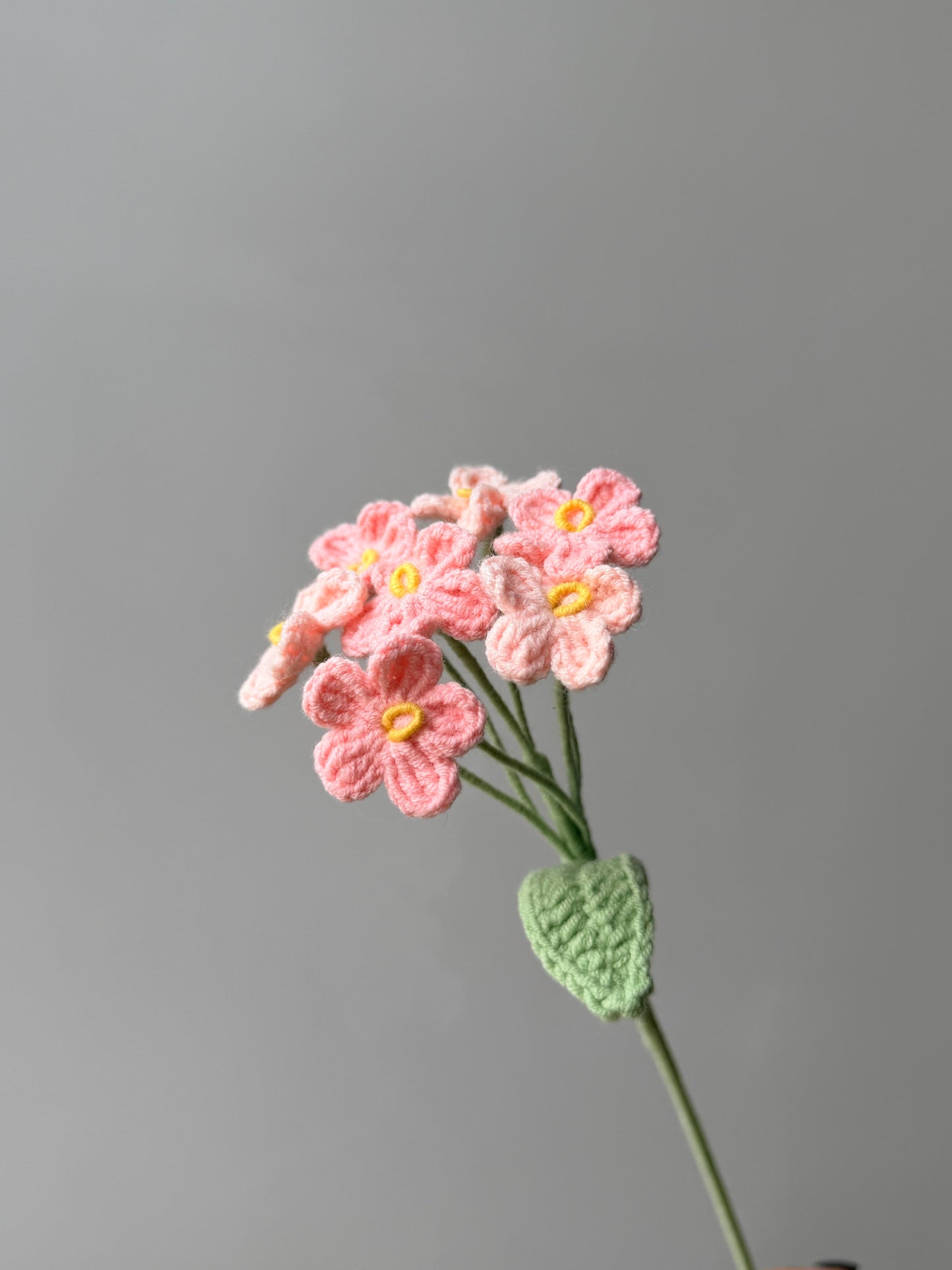 Forget me not Crochet Flower Stem