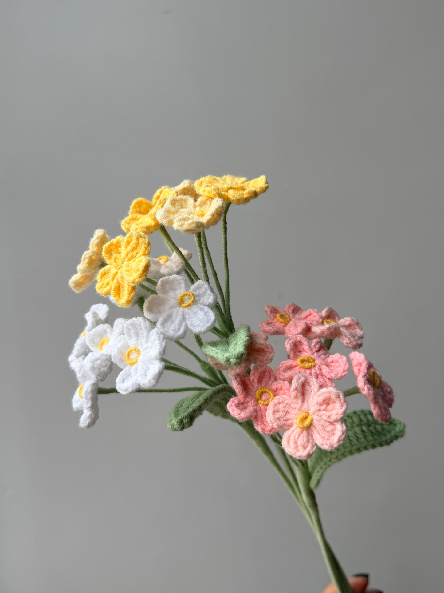 Forget me not Crochet Flower Stem