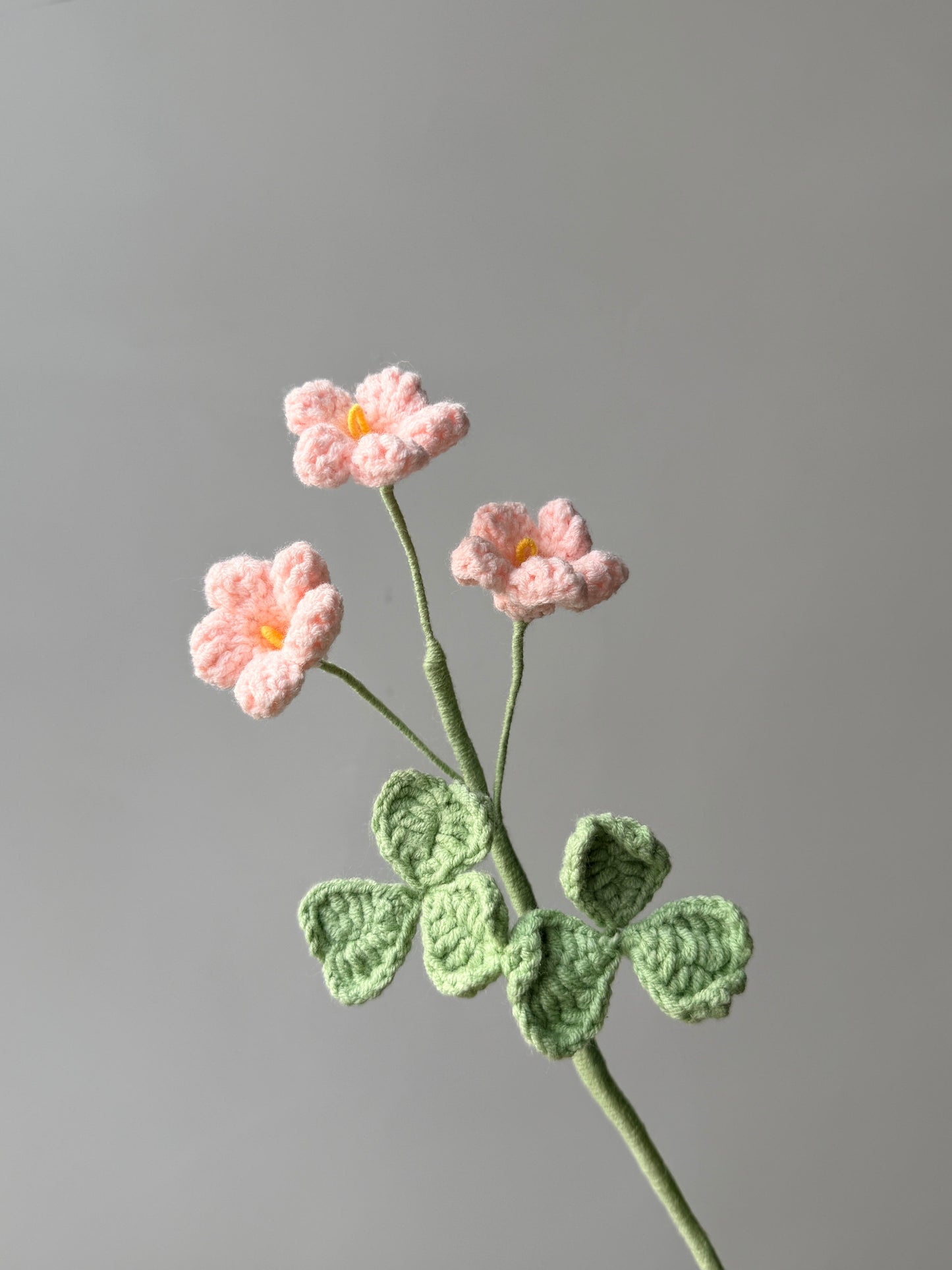 Oxalis Crochet Flower Stem