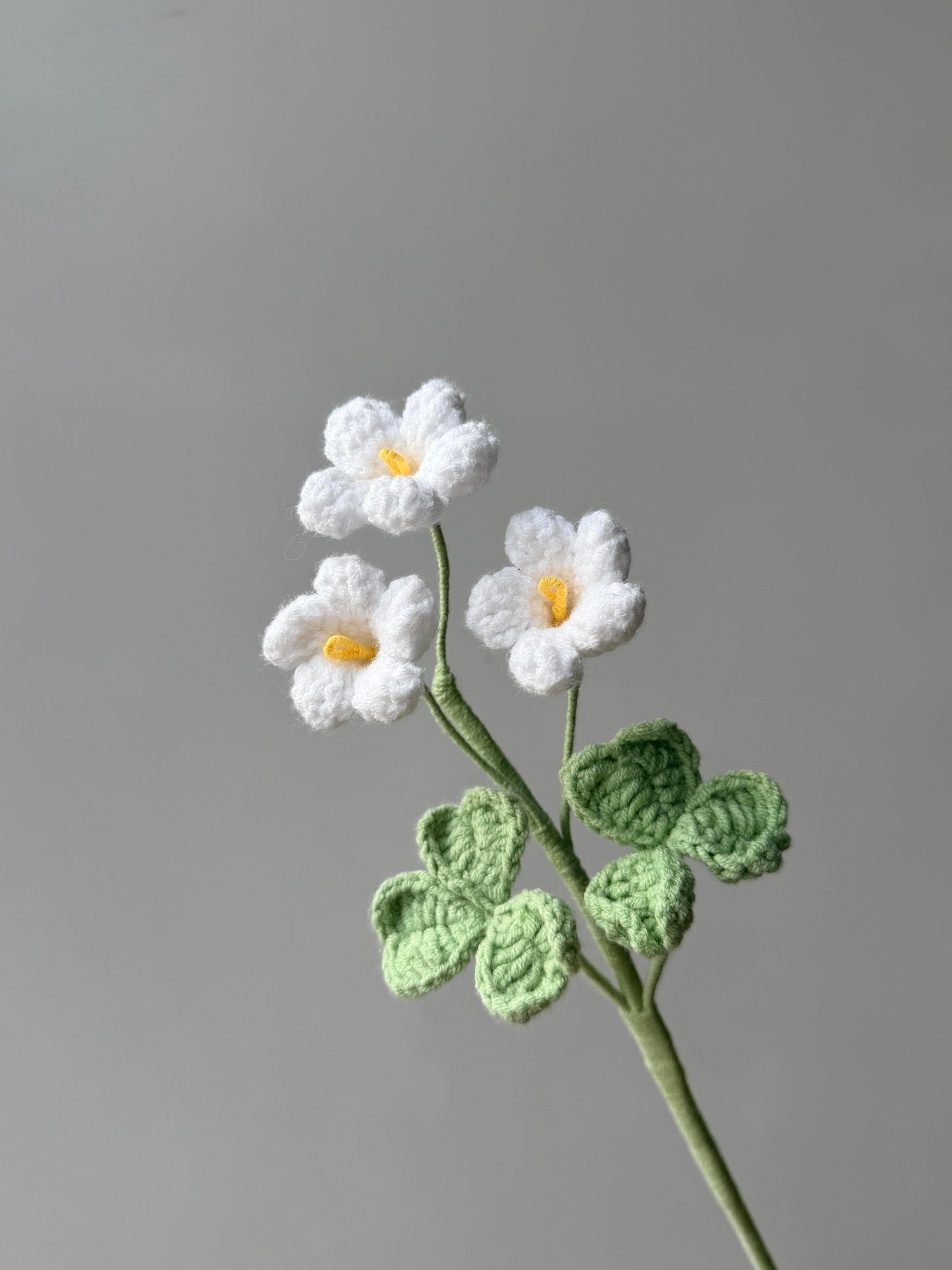 Oxalis Crochet Flower Stem