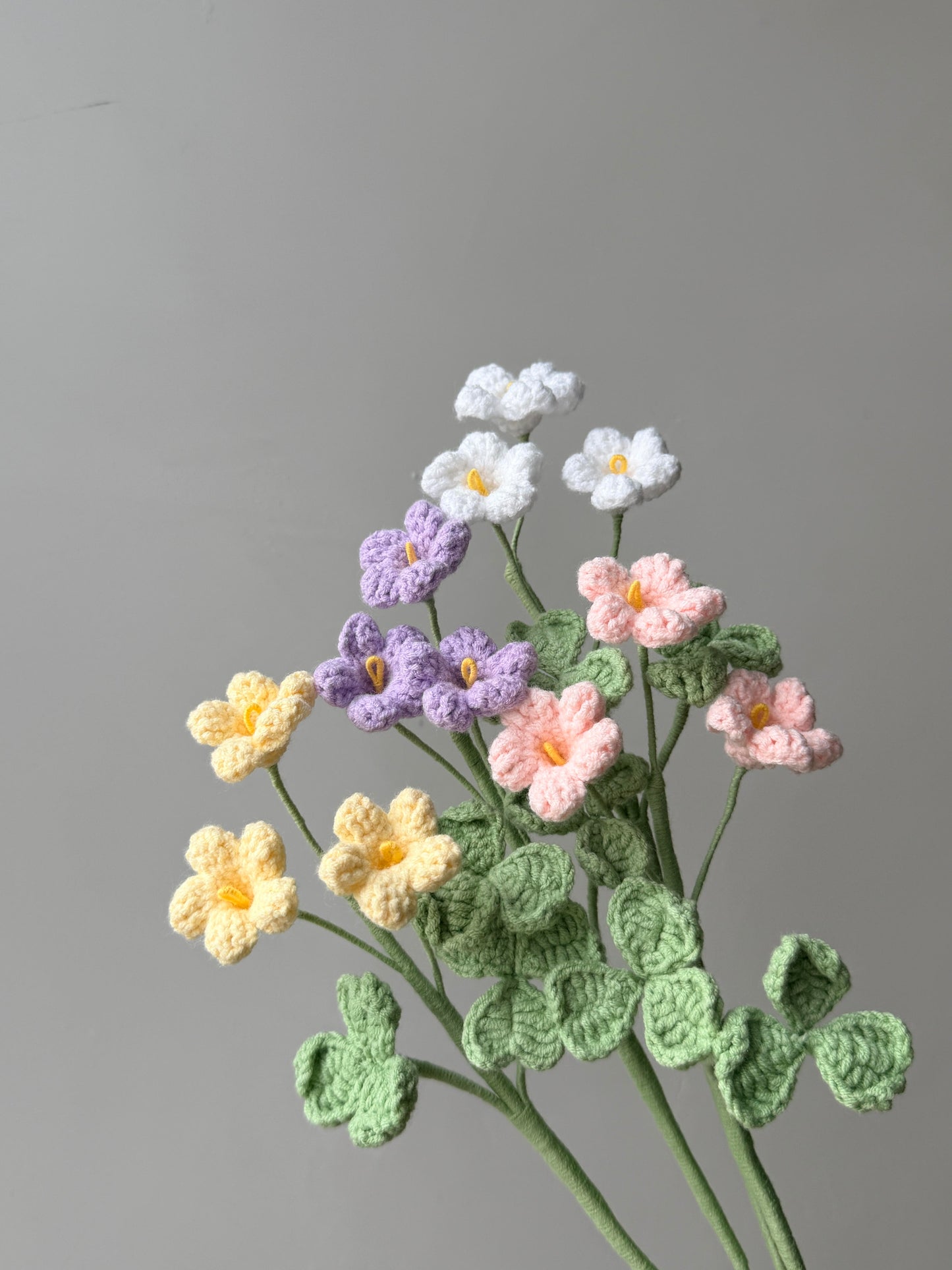 Oxalis Crochet Flower Stem