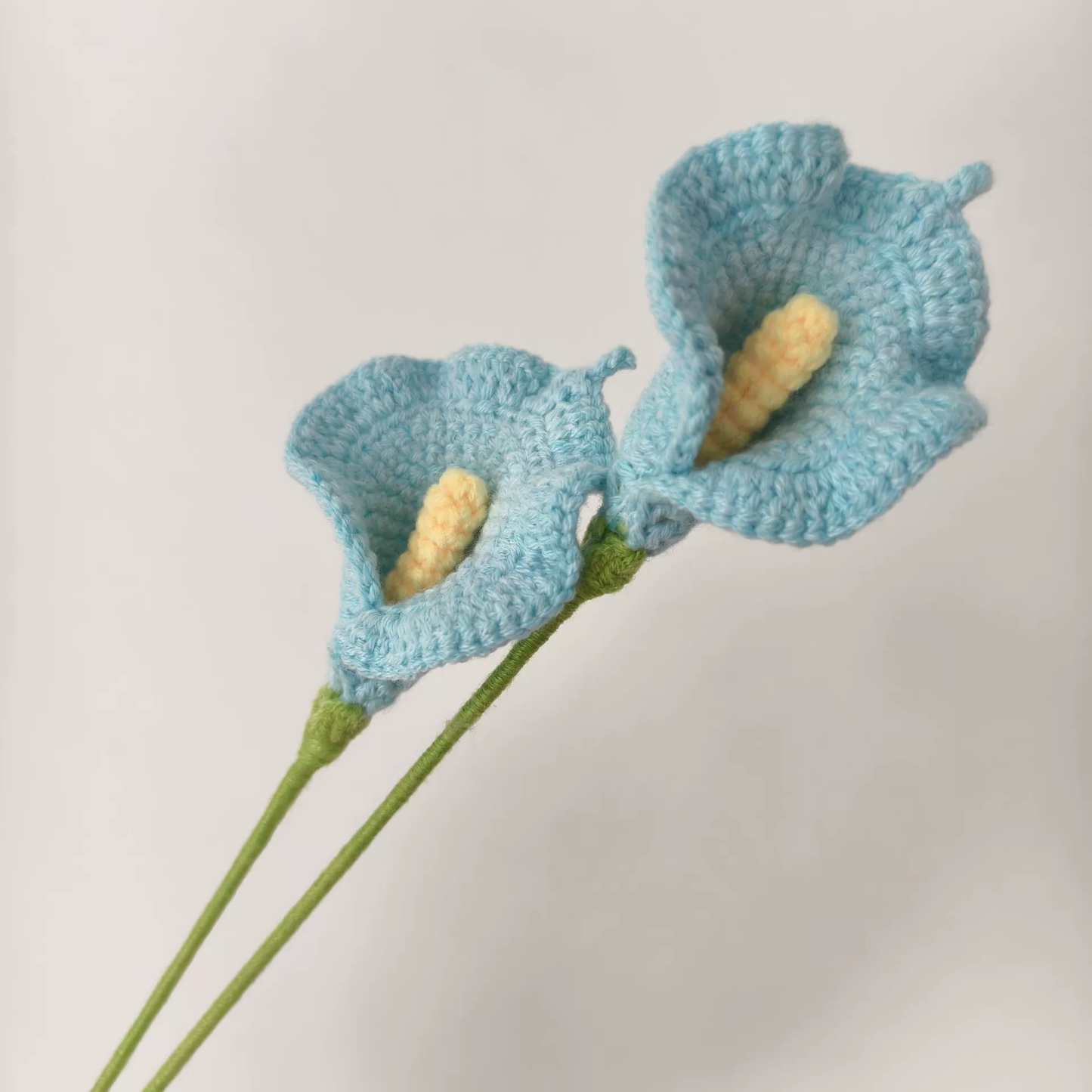 Calla Lily Crochet Flower Stem