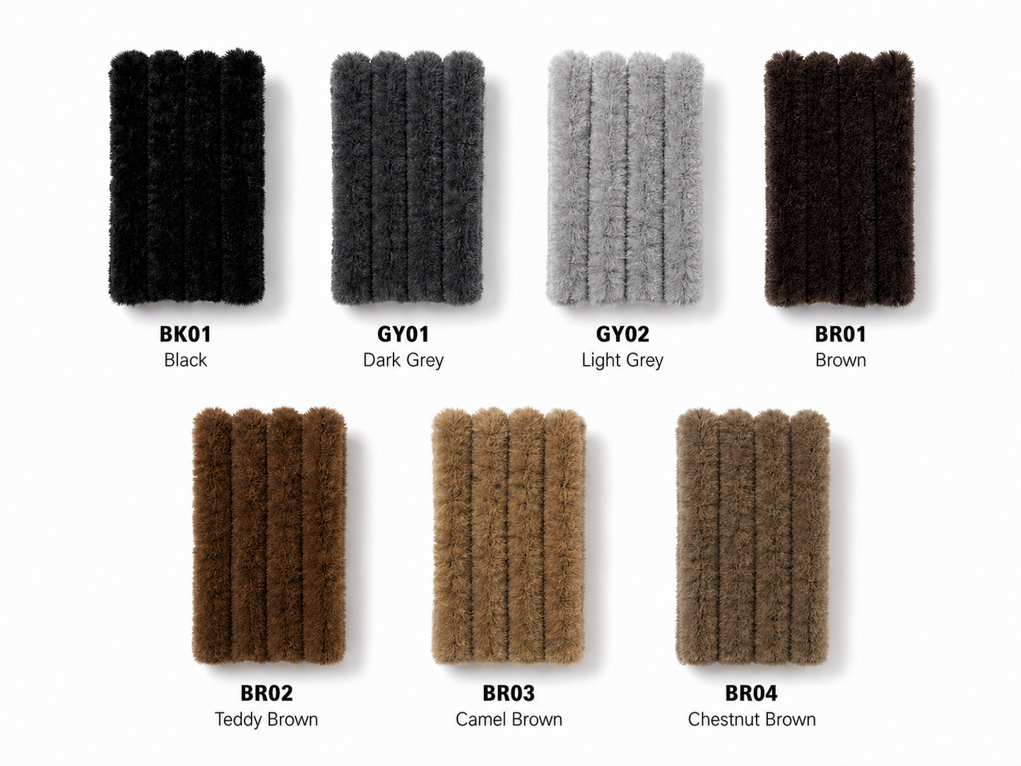 100pcs 8mm Super Dence Pipe Cleaner 30cm, DIY Flower Making Supplies Chenille Stem 104 Colors Available