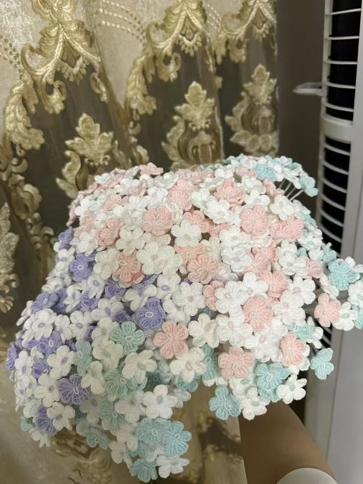 Forget me not Crochet Flower Stem