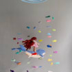 Pipe Cleaner Wind Chimes- Daughter of the Ocean, DIY Kit/Finished