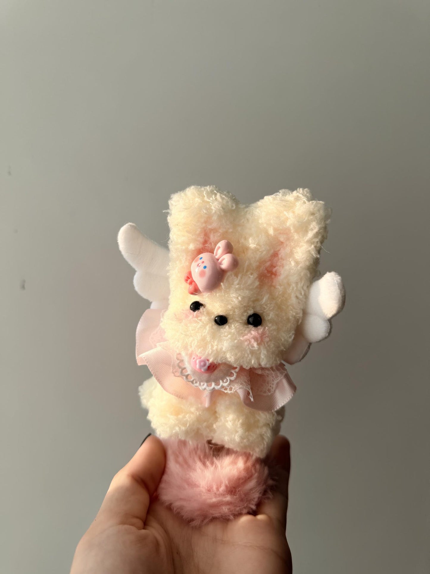 Handmade Chenille Animal Toy, Spring Base Art Doll, Collectible Desk Decoration