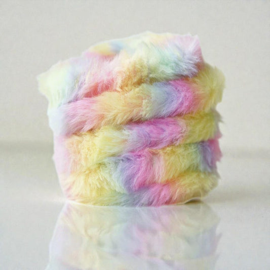 100cm×20mm Plush Pipe Cleaners Fluffy Faux Fur Chenille Stems DIY