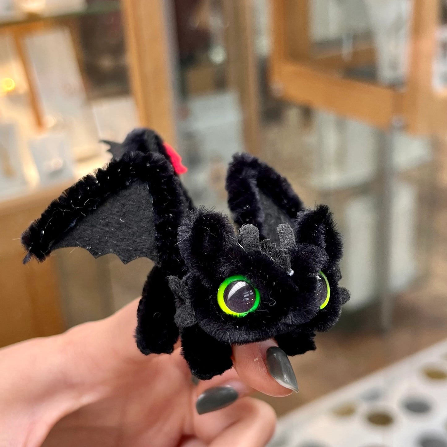 Toothless Pipe Cleaner Dragon Couple Gift Handmade Fluffy